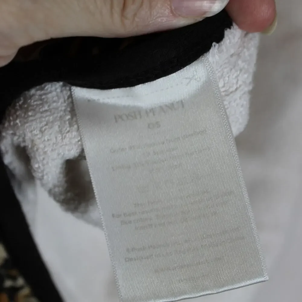 Posh Peanut Lana Baby Towel with ruffles